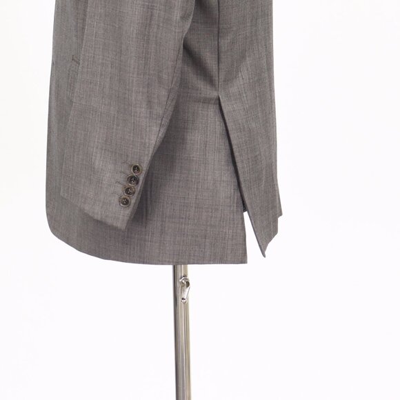 Bachrach 40S Gray Solid 2-Button Sport Coat Blazer Jacket T172 - Picture 6 of 11